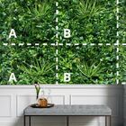 Placas Kit 1m² Jardim Vertical Artificial Paredes Verdes Deco