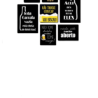 Placas Mdf Black Cerveja 7 Un