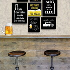 Placas Mdf Black Cerveja 7 Un