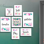 Placas Mdf Floral 7 Un