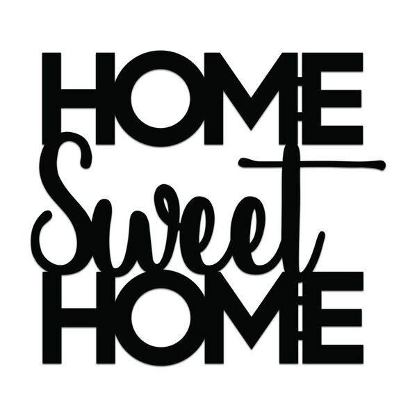 Placas Quadros Decorativos Home Sweet Home 3d Em Mdf 3mm - Pr
