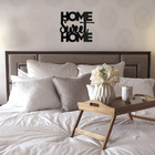 Placas Quadros Decorativos Home Sweet Home 3d Em Mdf 3mm - Pr