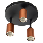 Plafon 1503 Preto Cobre 3L
