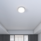 Plafon 1 Lâmpada Branco Plástico Flat Dital