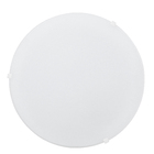 Plafon 1 Lâmpada Branco Vidro Clean LLUM Bronzearte