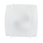 Plafon 2 Lâmpadas Branco Metal e Vidro 6196 Pantoja&Carmona