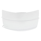 Plafon 2 Lâmpadas Branco Metal e Vidro 6197 Pantoja&Carmona