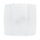 Plafon 2 Lâmpadas Branco Metal e Vidro 6197 Pantoja&Carmona