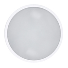 Plafon 2 Lâmpadas Branco Metal e Vidro Sauve Pantoja&Carmona