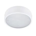 Plafon 2 Lâmpadas Branco Metal e Vidro Sauve Pantoja&Carmona