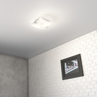 Plafon 2 Lâmpadas Branco Vidro Napi Inspire