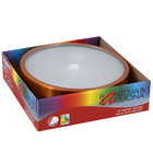 Plafon 2 Lâmpadas Cobre Metal e Vidro Sauve Pantoja&Carmona