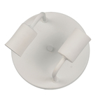 Plafon 2 Lâmpadas E27 Metal Branco 1602 Pantoja & Carmona