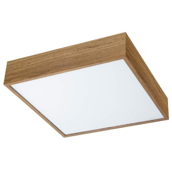 Plafon 32cmx32cm Acrilico Adhara Bp Madelustre Louro Freijó