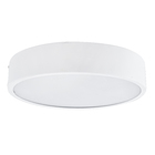 Plafon 3 Lâmpadas Branco Metal e Vidro Sauve Pantoja&Carmona