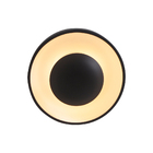 Plafon 3 lâmpadas Preto Alumínio Round Attena