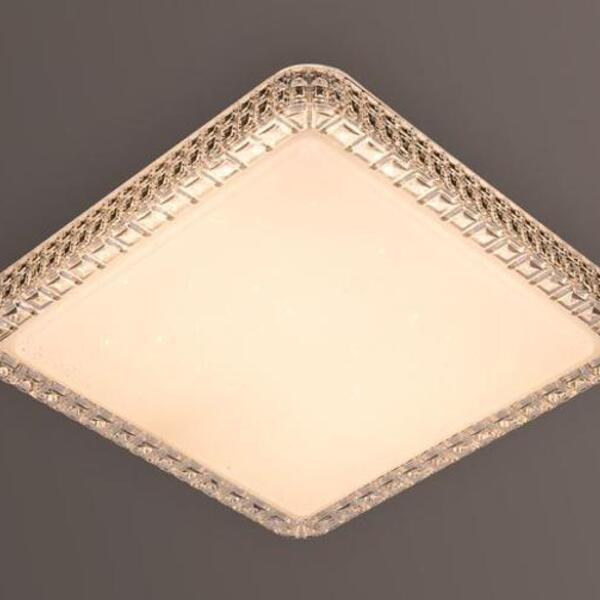 Plafon 40cm Acrilico Led 24w 2100 Lmbivolt Cor Da Luz:6500k