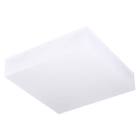 Plafon 4 Lâmp. E27 Quadrado 36x36cm Branco Tualux