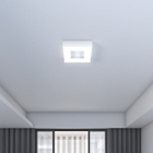 Plafon 4 Lâmpadas Branco Plástico 4054 Pantoja&Carmona