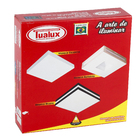 Plafon 4 Lâmpadas Espelhado Plástico Bilbão Tualux