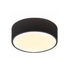Plafon 4 Lâmpadas Preto Metal e Plástico Donuts Taschibra