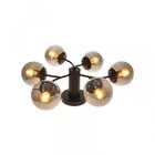 Plafon 6xe27 Neutrons Taschibra Preto