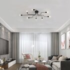 Plafon 8xe27 Cronos Taschibra Preto