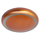 Plafon Aliança Luz Indireta Cobre Fosco