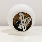 Plafon Apple C/ Globo Leitoso + Led G9 5w Branco Frio 220v St
