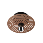 Plafon Arandela Taschibra Core Efeito Luz E27 Bivolt Cobre