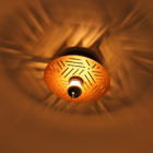 Plafon Arandela Taschibra Core Efeito Luz E27 Bivolt Cobre