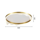 Plafon Astraled Lomy P-9944 Led Bivolt Dourado Dourado P-9944