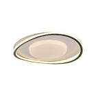 Plafon Astraled Zuxe P-9933 Led Bivolt Preto