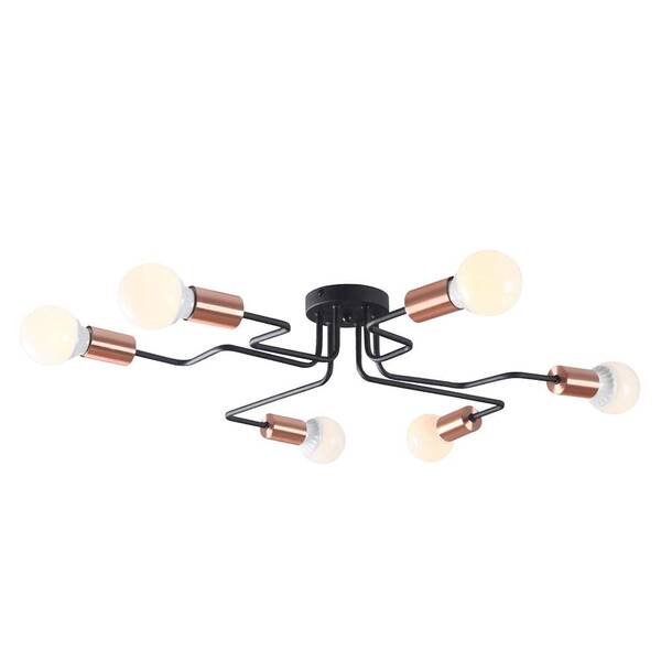 Plafon Bella Nyuron 68 X 59 X 12cm 6x A60 40w Xn010m