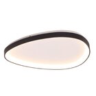 Plafon Bio Preto 60cm Led 48w 3000k Bivolt Bella