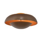 Plafon Bivolt 400mm Ergo Blumenau Dourado