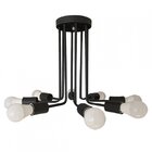 Plafon Bivolt Luminária Aramado 8 Braços 36,5x44cm Sputnik Wo