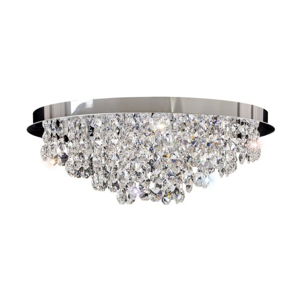 Plafon Bivolt Redondo 35cm Itália Gpitr03508pfv2 Bronzearte C