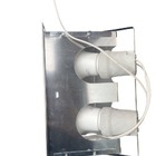 Plafon Caixa Sobrepor Quadrado Branco 2 Lâmpadas Bivolt