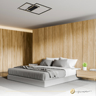 Plafon Canvas 58w 3000k Bivolt Preto