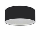 Plafon Cilíndrico Duplo Vivare Md-3036 Cúpula Em Tecido 50x25