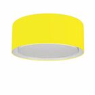 Plafon Cilíndrico Duplo Vivare Md-3036 Cúpula Em Tecido 50x25