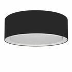 Plafon Cilíndrico Duplo Vivare Md-3037 Cúpula Em Tecido 60x25