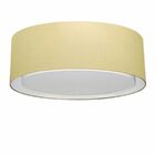 Plafon Cilíndrico Duplo Vivare Md-3038 Cúpula Em Tecido 80x30