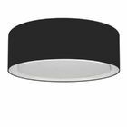 Plafon Cilíndrico Duplo Vivare Md-3038 Cúpula Em Tecido 80x30