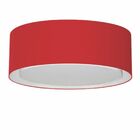 Plafon Cilíndrico Duplo Vivare Md-3038 Cúpula Em Tecido 80x30