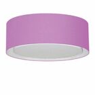 Plafon Cilíndrico Duplo Vivare Md-3038 Cúpula Em Tecido 80x30