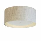 Plafon Cilíndrico Duplo Vivare Md-3161 Cúpula Forrada Em Teci