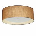 Plafon Cilíndrico Md-3008 Cúpula Em Duplo Tecido 60x25cm Palh