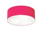 Plafon Cilíndrico Vivare Md-3005 Cúpula Em Tecido 40x12cm - B